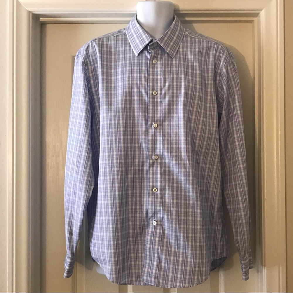 NWOT Men’s Egara sz XL long sleeve button up shirt